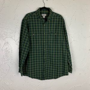 Carhartt Mens Plaid Button Down